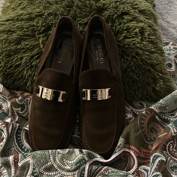 Pre-loved Classic GUCCI loafers size 10. - Picture 1 of 9